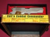 Colt Combat Commander Satin Nickel SOLD - 4 of 9