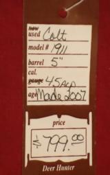 Colt Stainless Series 70 SOLD - 5 of 5