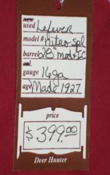 Lefever Nitro Special, 16 Ga. SOLD - 11 of 11