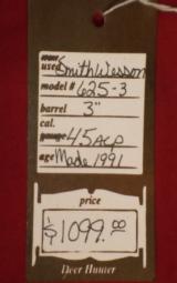 Smith & Wesson 625-3 3" SOLD - 5 of 5
