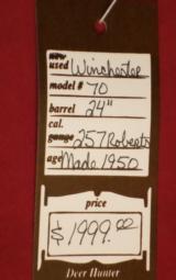 Winchester Model 70 .257 Robts.SOLD - 11 of 11