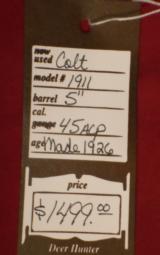 Colt 1911a1 Commercial SOLD - 7 of 7