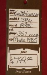 Smith & Wesson 586 8 3/8