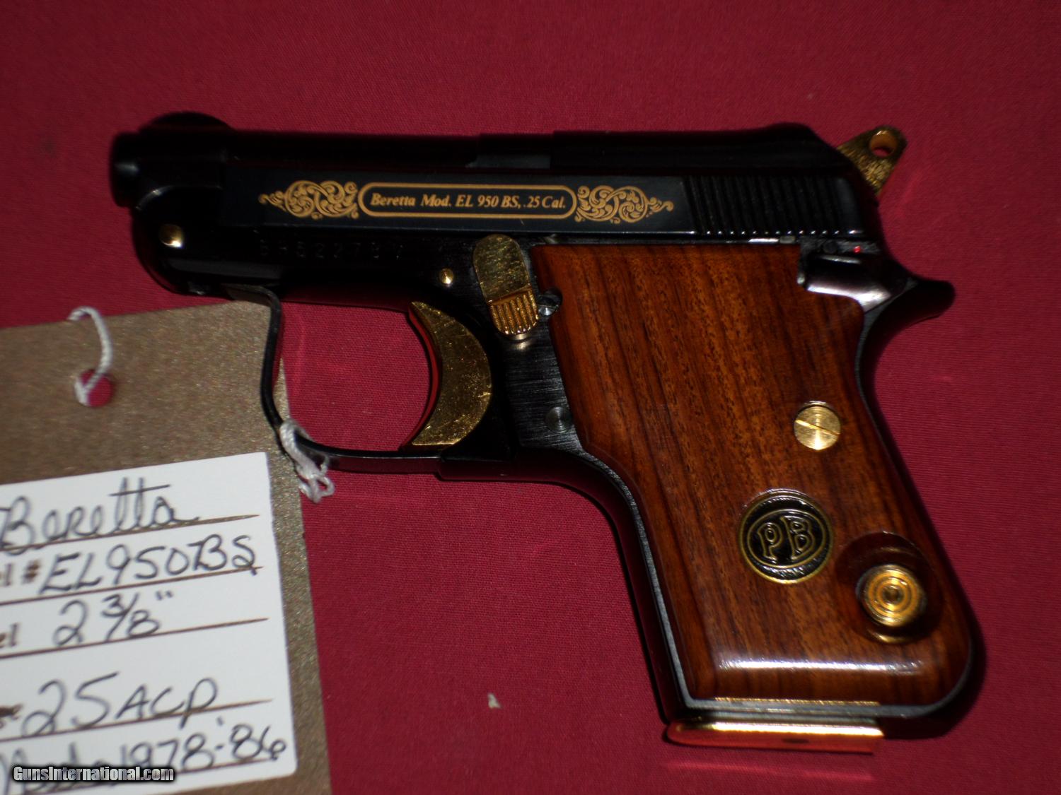 Beretta El Bs Acp Sold