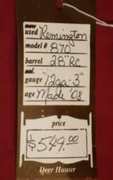 Remington 870 12 Ga. 3