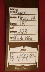 Ruger Mini 14 Stainless steel SOLD - 13 of 13