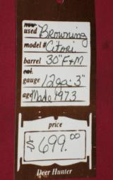 Browning Citori 12 Ga. 30" SOLD - 9 of 9