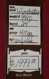 Winchester 9410 Nickel and Laminate SOLD - 9 of 9
