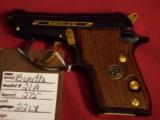 Beretta 21A with gold highlights SOLD - 2 of 7