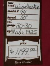 Winchester 94 .30 WCF SRC SOLD - 10 of 10