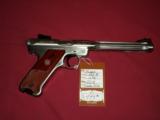 Ruger MKIII stainless w/ fluted bbl SOLD - 1 of 3
