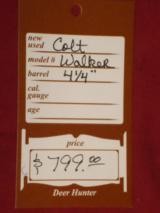 SOLD Colt Walker Miniature by Uberti SOLD - 10 of 10