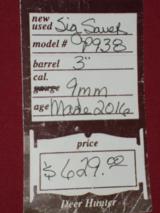 SOLD Sig P938 SOLD - 4 of 4