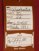 Winchester 70 6.5x55 Featherweight SOLD - 15 of 15