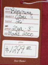 Browning Citori 20 Ga 26" PENDING FUNDS - 9 of 9