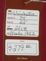 Winchester Model 74 SOLD - 10 of 10