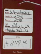Winchester 250 SOLD - 9 of 9