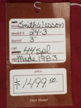 Smith & Wesson 24-3 Lew Horton SOLD - 4 of 4