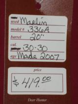 SOLD Marlin 336A .30-30 SOLD - 11 of 11
