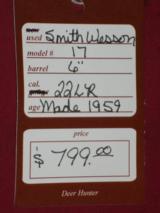 Smith & Wesson 17 no dash SOLD - 8 of 8