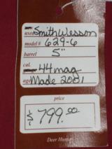 SOLD Smith & Wesson 629-6 Classic 5" SOLD - 5 of 5