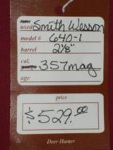 SOLD Smith & Wesson 640-1 SOLD - 4 of 5
