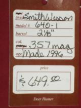SOLD Smith & Wesson 640-1 with laser SOLD - 5 of 5