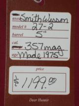 SOLD Smith & Wesson 27-2 5" SOLD - 6 of 6