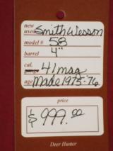 PENDING Smith & Wesson 58 Nickel PENDING - 5 of 5