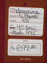 SOLD Browning High Power .40 S&W SOLD - 6 of 6