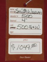 PENDING Smith & Wesson 500 4" PENDING - 6 of 6