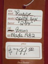 SOLD Ruger Speed Six 9mm SOLD - 7 of 7