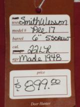 SOLD Smith & Wesson Pre 17 6" SOLD - 6 of 6