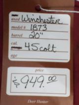 SOLD Winchester 1873 .45 Colt (Modern) SOLD - 9 of 9