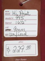 SOLD Hi Point 995 SOLD- 9 of 9