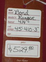 SOLD Bond Arms Ranger .45/.410 SOLD
- 5 of 5