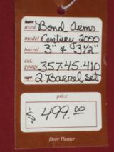 SOLD PENDING Bond Arms Century 2000 2 bbl set - 9 of 9