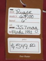 SOLD Ruger GP100 6" .357 Mag SOLD - 5 of 5