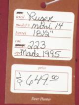 SOLD Ruger Mini 14 Stainless SOLD - 10 of 10