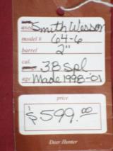 SOLD Smith & Wesson 64-6 2" SOLD - 4 of 4