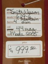 SOLD Smith & Wesson 629-6 Mountain Gun SOLD - 6 of 6