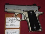 SOLD Kimber Micro Carry .380 SOLD - 2 of 4