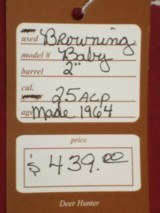 SOLD Baby Browning .25 SOLD - 6 of 6