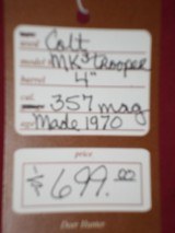 SOLD Colt Trooper Mk III 4" SOLD - 11 of 11