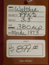 SOLD Interarms/Walther PPK/S .380 SOLD - 8 of 8