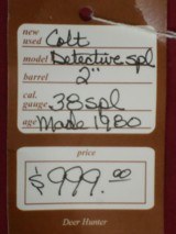 SOLD Colt Detective Special Nickel SOLD - 9 of 9
