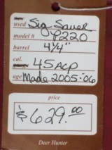 SOLD Sig Sauer P220 SOLD - 4 of 4