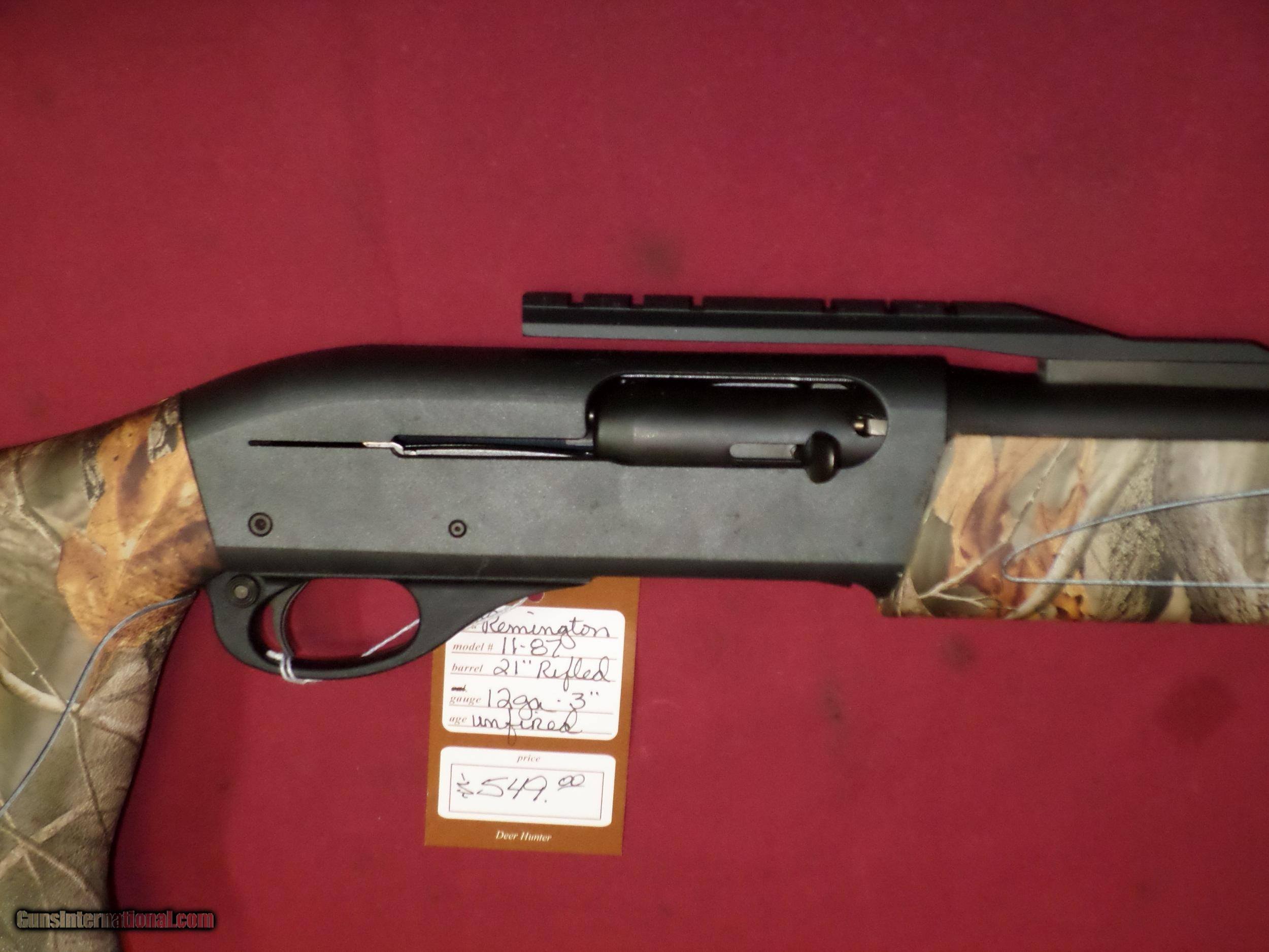 SOLD Remington 11-87 Slug Gun SOLD