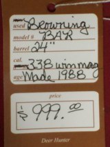 SOLD Browning BAR .338 Win Mag SOLD - 11 of 11