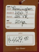 SOLD Remington 1100 20 Ga. SOLD - 11 of 11